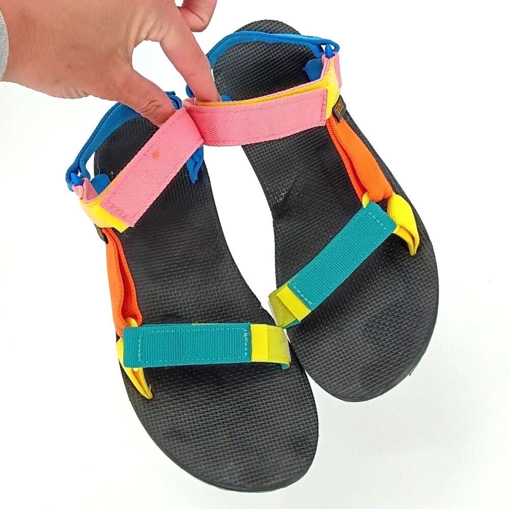 Teva Original Universal Colorful Sport Sandals Size 9 Retro Y2K